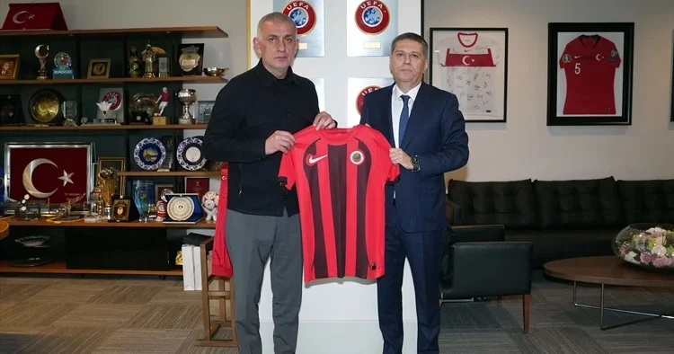 Gençlerbirliği Başkanı Arda Çakmak tan Hacıosmanoğlu na ziyaret!