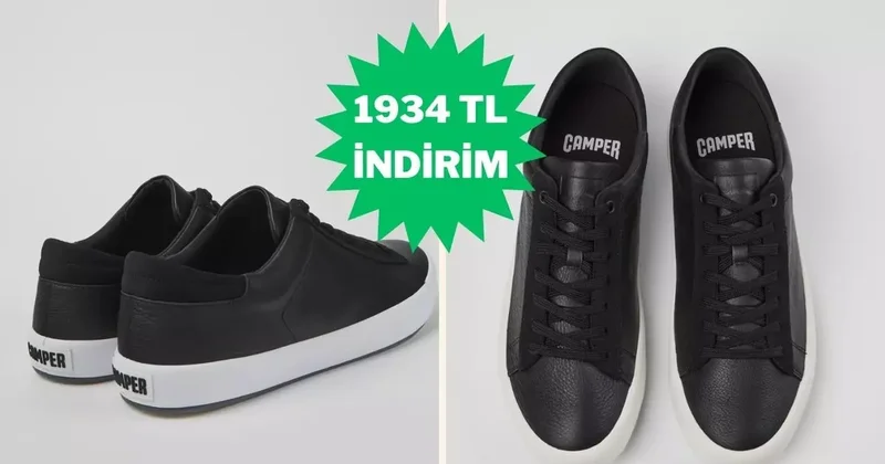 Zamansız tasarım arayanlara: Camper Andratx ayakkabının fiyatı düştü