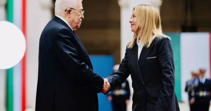 Filistin Devlet Başkanı Abbas tan İtalya ya Filistin Devleti ni tanıyın çağrısı