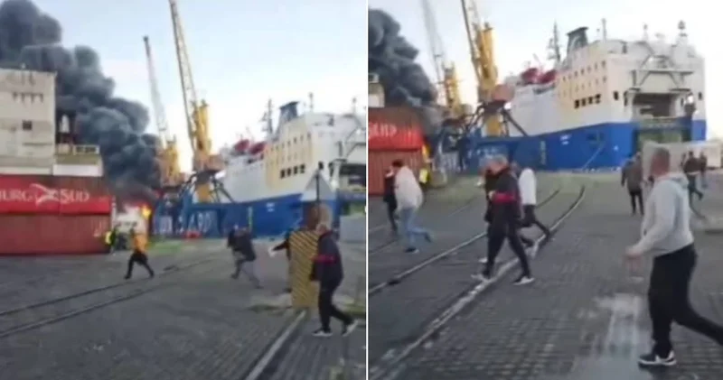 SON DAKİKA Rusya Türk gemisini vurdu