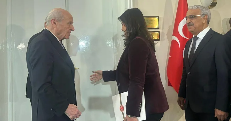 Devlet Bahçeli, DEM Parti heyeti ile bir araya geldi