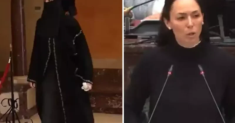 İspanyol vekilin burkalı protestosu parlamentoda kriz yarattı