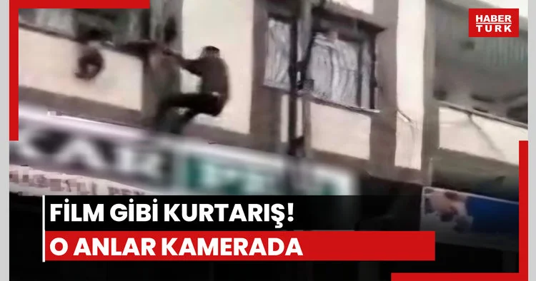 Film gibi kurtarış kamerada!