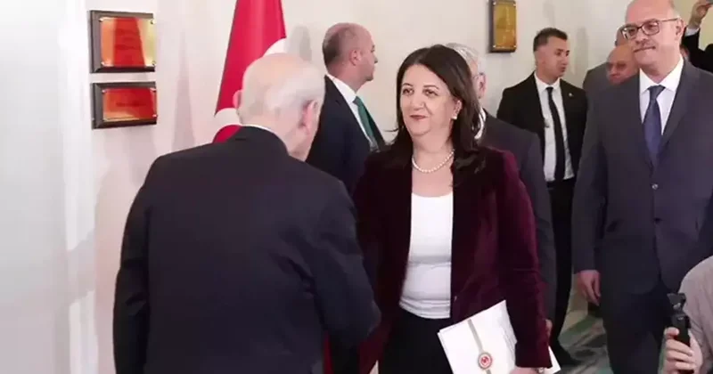 MHP ve DEM Parti nin görüşmesi başladı! İlk görüntüler geldi