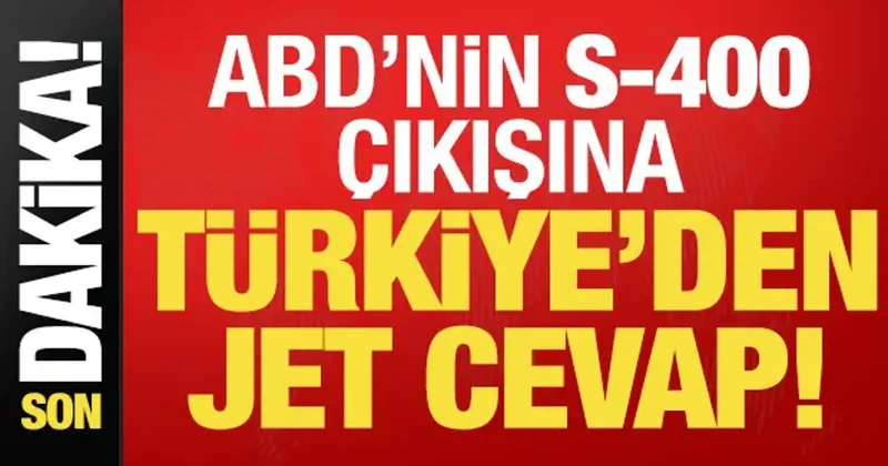 Son dakika: Türkiye den Barack ın S 400 sözlerine cevap!