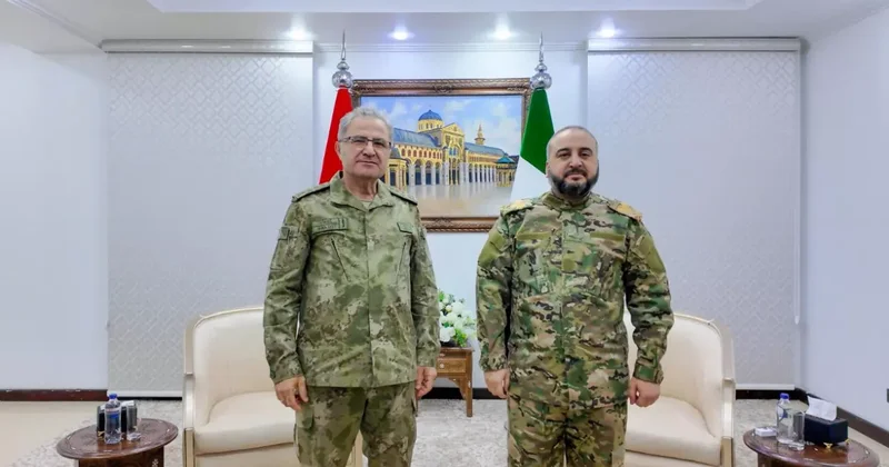 Kara Kuvvetleri Komutanı Orgeneral Tokel, Şam da Suriye Savunma Bakanıyla görüştü