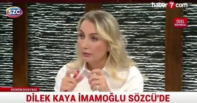 Canlı yayında ilginç anlar! Dilek İmamoğlu İddiasını saniyeler sonra yalanladı