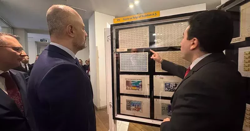 PTT den 185 inci yıl sergisi