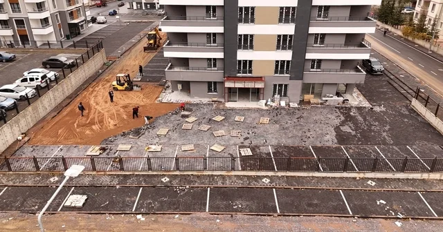 Melikgazi de yaşam alanları modern görünüme kavuşuyor Kayseri Haberleri
