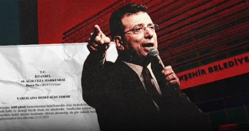 İmamoğlu hakkındaki karar 4600 gün sonra verilecekmiş!