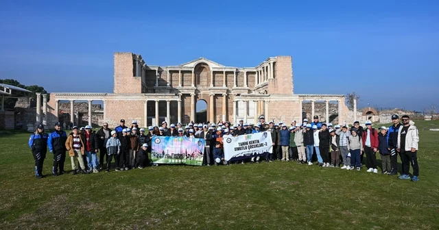 Tarihi Kentin Umutlu Çocukları Kula Salihli UNESCO Jeoparkı nda buluştu Manisa Haberleri