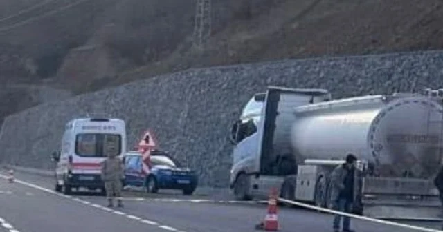 Tankerin çarptığı yaya öldü Ordu Haberleri