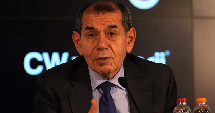 Canlı Galatasaray Başkanı Dursun Özbek ten Hacıosmanoğlu na sert tepki: Sen ne demişsin de ben kuzu gibi dinlemişim!