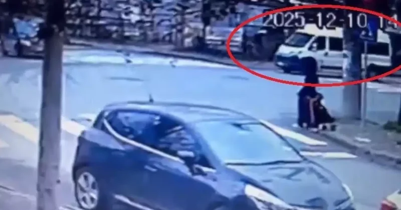 10 yaşındaki çocuğun hayatını kaybettiği kaza kamerada