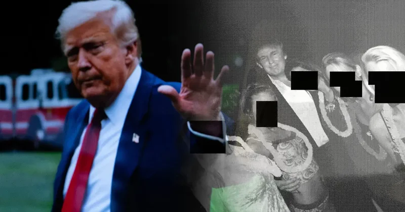 Epstein in albümünden Trump çıktı! 19 fotoğraftaki isimler şok etti