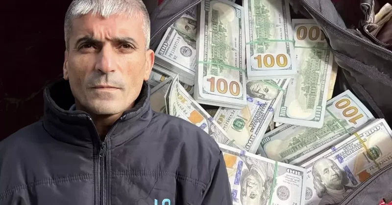 Temizlik yaparken ağacın dibinde içi dolar dolu paket buldu