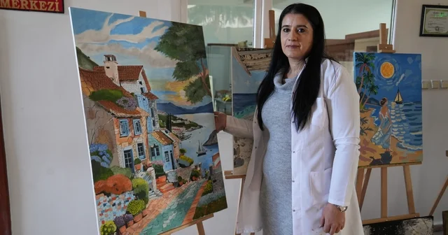 Sanatla yaralarını sardı: Selda Güneş resimle hayata yeniden tutundu Niğde Haberleri