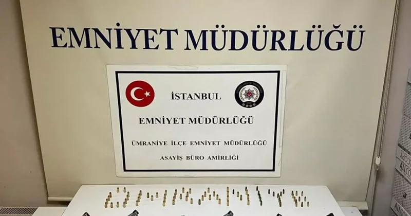Ümraniye de silah ticareti yapan şüpheli tutuklandı