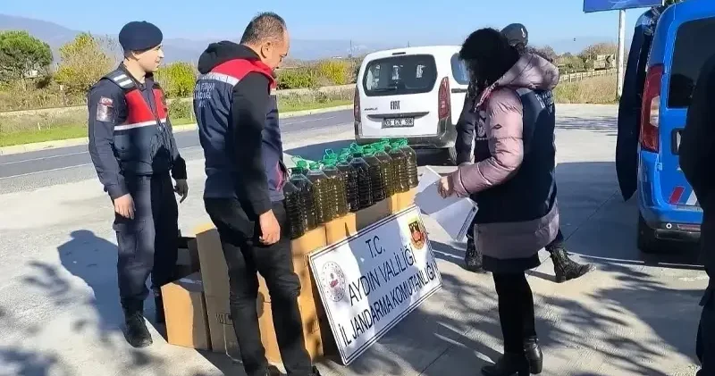 Otobüs bagajından 400 litre kaçak yağ çıktı Gündem Haberleri