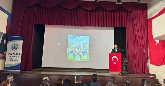 Bozcaada da Tarım, Biyoçeşitlilik ve Çevre Eğitimi Projesi başladı Çanakkale Haberleri