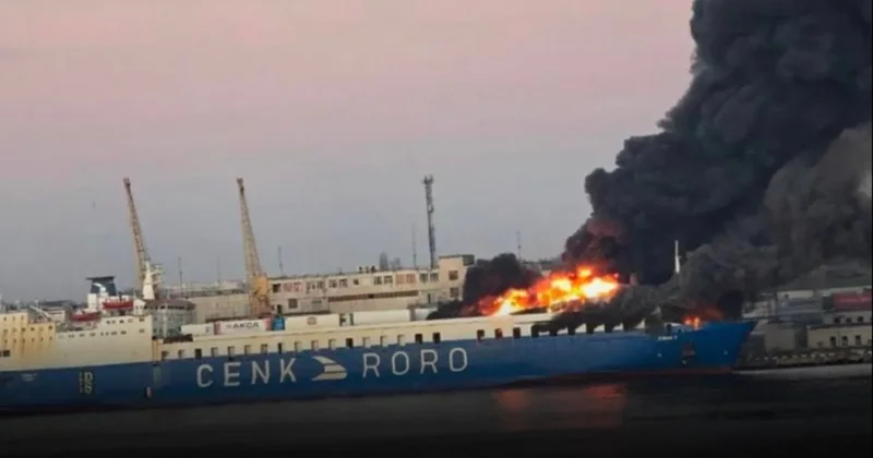 Ukrayna seferi yapan Türk gemisi vuruldu Sözcü Gazetesi