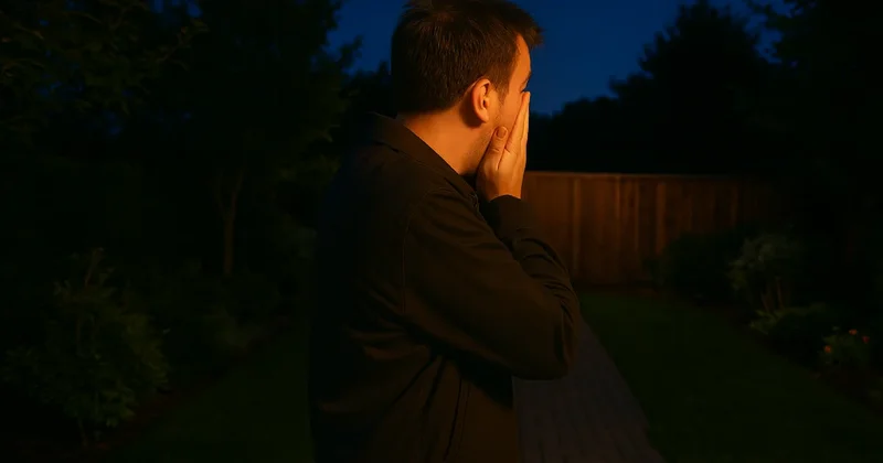 Telefonuna gelen bildirimle bahçeye koştu... Gördüğü şeyi kimse açıklayamıyor Sözcü Gazetesi