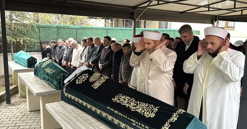 Pendik te yangında ölen 3 çocuk son yolculuğuna uğurlandı