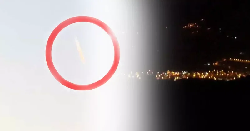 Yer: Burdur! Gökyüzünde görünce panik oldular: Valilikten açıklama geldi