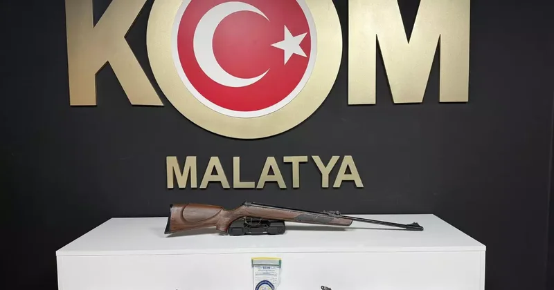 Malatya da silah kaçakçılığı operasyonu: 2 şüpheli yakalandı