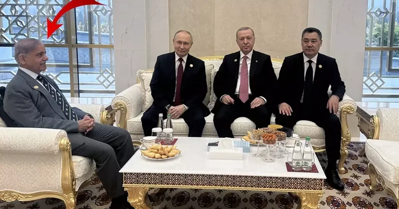 Fotoğrafın arkasından kriz çıktı! Erdoğan la Putin yan yanayken, Şerif ayrı oturdu