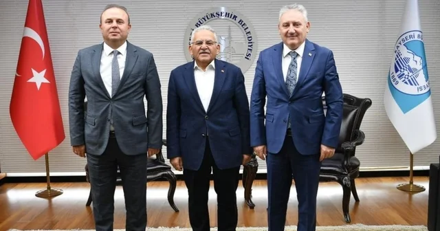 Başkan Büyükkılıç, Tarım Reformu Genel Müdürü Yıldız ı ağırladı Kayseri Haberleri