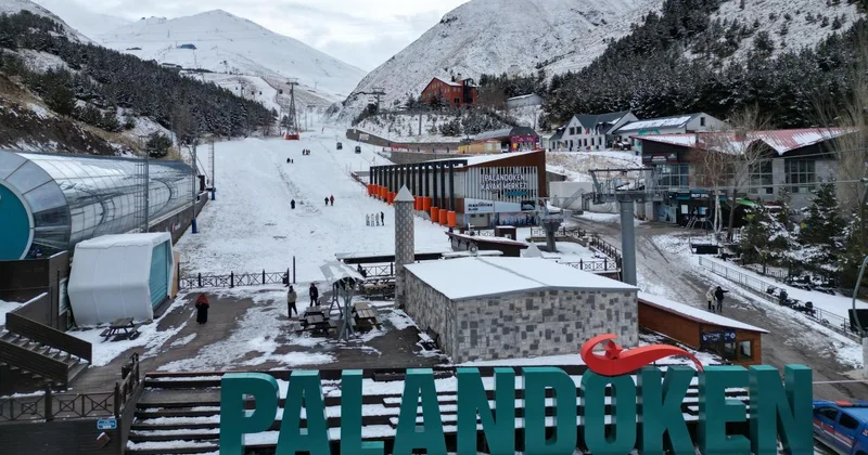 Palandöken de kayak heyecanı başlıyor