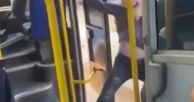 Otobüste tartıştıkları yolcuya satırla saldırdılar Bursa Haberleri