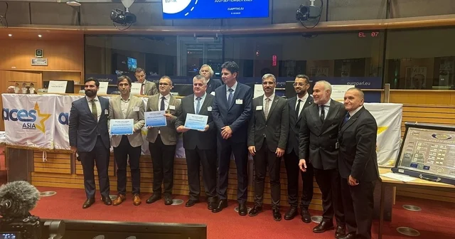 Kayseri büyükşehir Belediyesi ne Brüksel de En aktif belediye ödülü Kayseri Haberleri