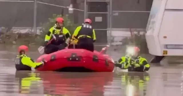 ABD nin Washington eyaletinde sel felaketi: Kamu hizmetleri durdu 100 bin kişi tahliye edilecek VİDEO İZLE