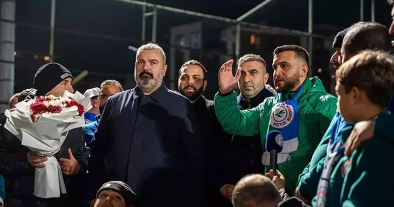 Çaykur Rizespor da Başkan Turgut ta Recep Uçar ve takıma moral ziyareti Fanatik Gazetesi Futbol Haberleri Spor