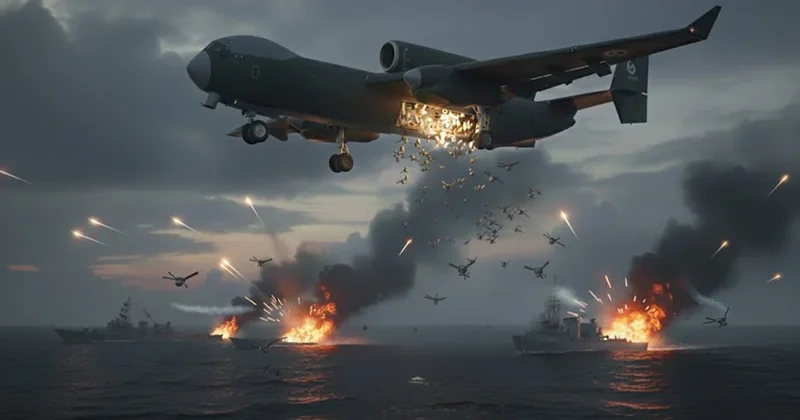 Çin savaşın kurallarını yıktı! Radarların görmediği Jiutian, 200 dron ile hedef alacak! Sözcü Gazetesi