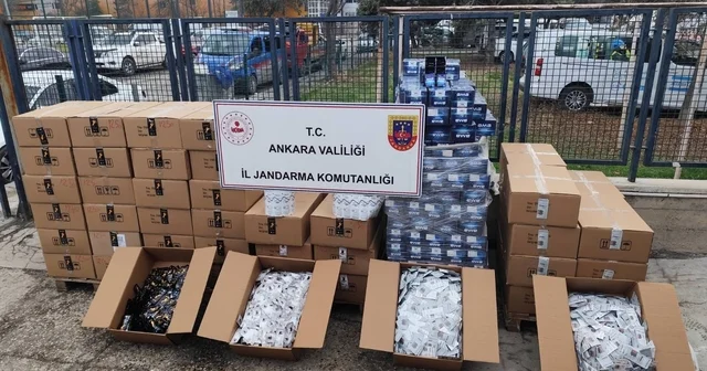Ankara da 127 bin 600 cinsel içerikli ürün ile 7 bin sahte etiket ele geçirildi Ankara Haberleri