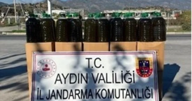 Köşk te 500 kilogram sahte zeytinyağı yakalandı Aydın Haberleri