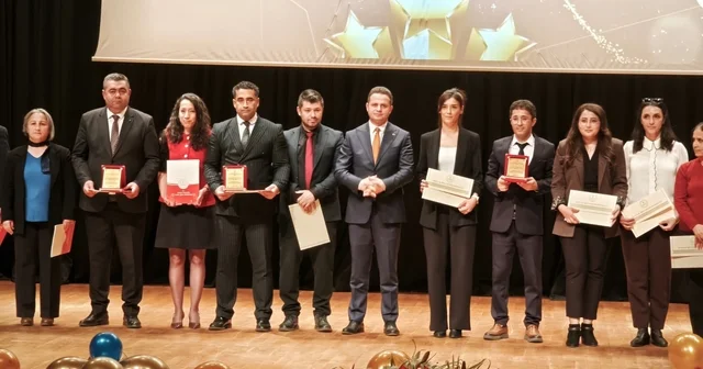 Muğla eğitim camiası ödül töreninde buluştu Muğla Haberleri