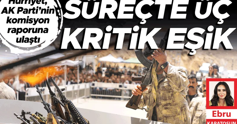 AK Parti’nin Terörsüz Türkiye raporunda 3 kritik eşik belirlendi