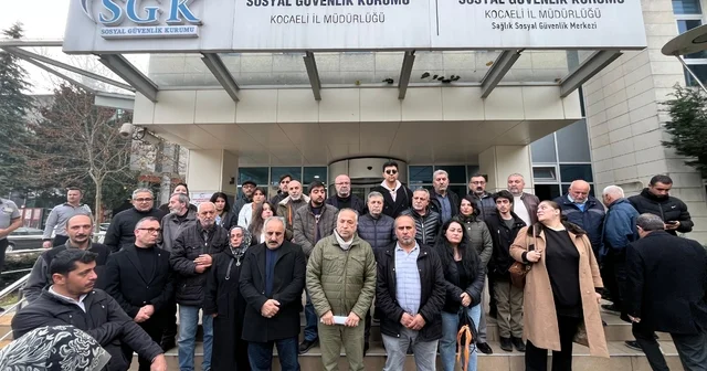 Kozmetik fabrikasındaki yangında ölenlerin yakınlarıdan SGK İl Müdürüğü ne dilekçe Kocaeli Haberleri
