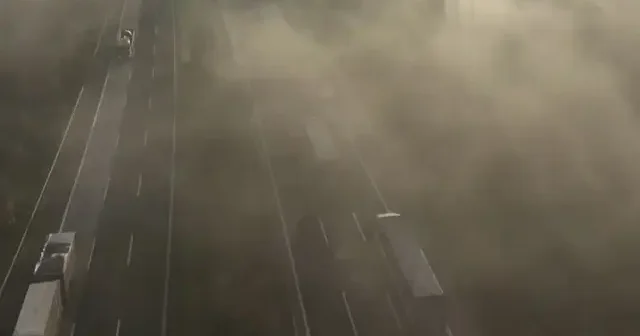 Düzce’de kartpostallık sis manzarası VİDEO İZLE