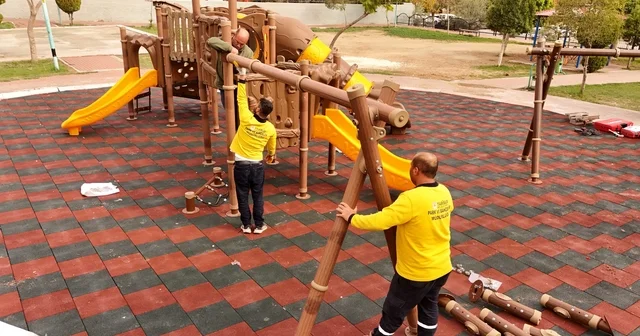 Tarsus ta Gaspıralı Parkı modern bir görünüme kavuşuyor Mersin Haberleri