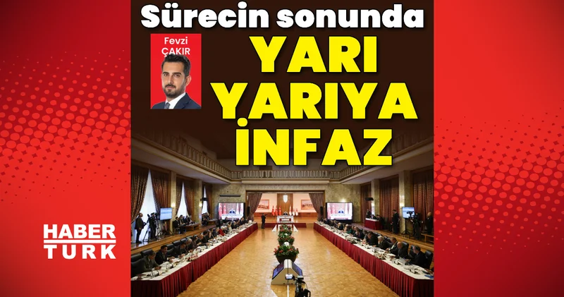 Terörsüz Türkiye süreci sonrası genel infaz düzenlemesi Son dakika haberleri