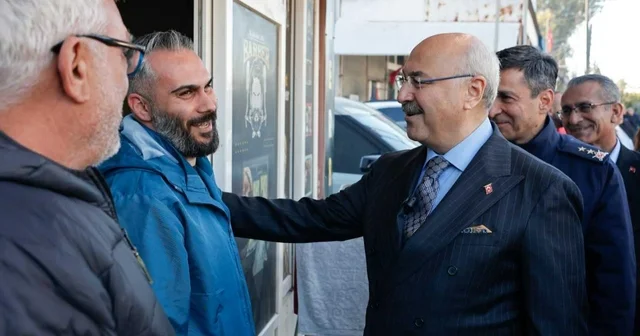 Adana Valisi Yavuz Selim Köşger, vatandaşlarla buluştu Adana Haberleri