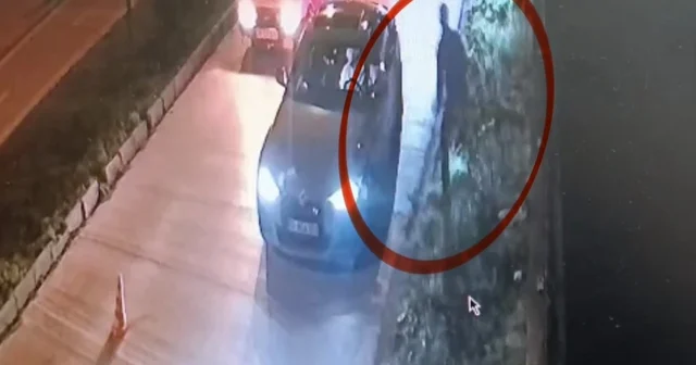 Dehşet saçan aracın polise çarpma anı kameraya yansıdı Samsun Haberleri