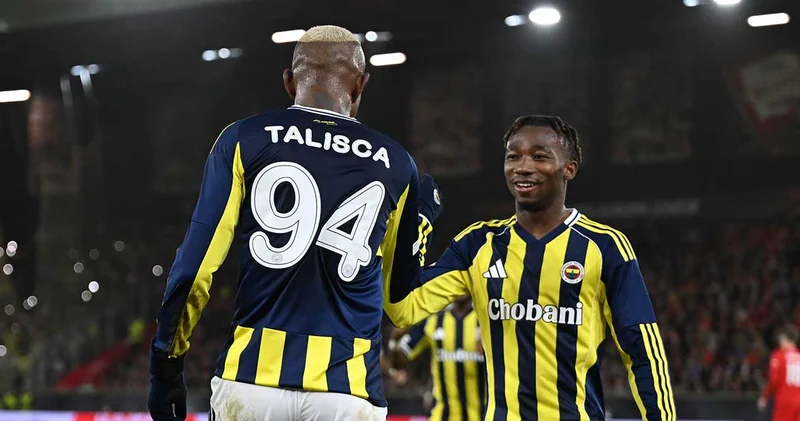 Fenerbahçe Avrupa da fırtına gibi esti: Talisca şov yaptı
