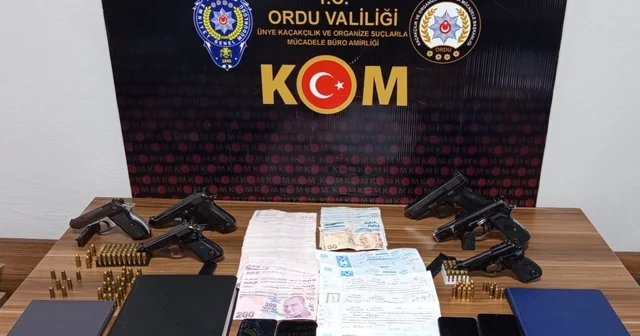 Ordu da tefecilere yönelik operasyonda 1 tutuklama Ordu Haberleri