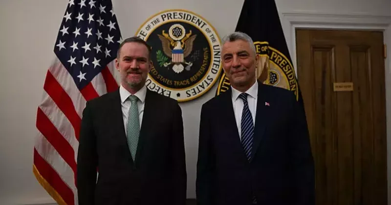 Bakan Bolat, ABD Ticaret Temsilcisi Greer ile bir araya geldi